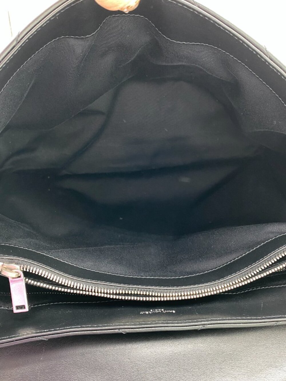 YSL Large Loulou Black | Saint Laurent Matelassé Chain Bag 🖤 Simone - Picture 15 of 16